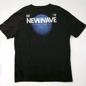 4F Ninety Five Brand Men's XXL Oversized Graphic Tee shirt - "NEW WAVE" Design